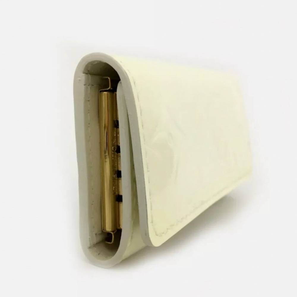 Louis Vuitton White Leather Card Holder - Picture 2 of 7